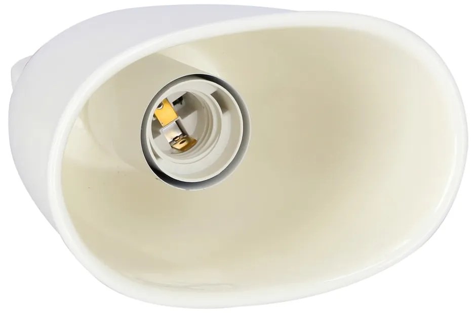 Biely detský luster s keramickým tienidlom Sewilla – Candellux Lighting