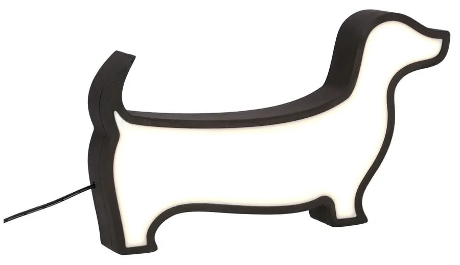 Čierna detská lampička Dog - Candellux Lighting