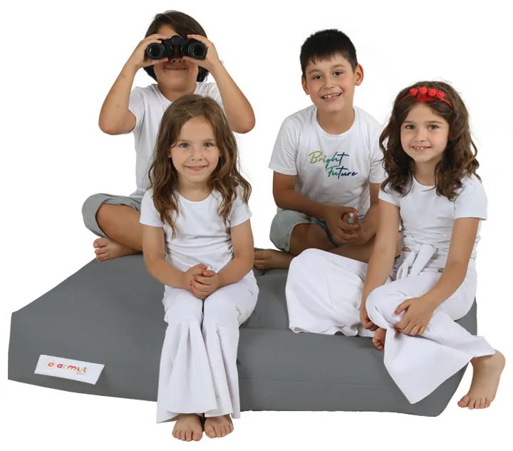 Sedací vak Kiddo (Sivá). Akcia -19%. Vlastná spoľahlivá doprava až k Vám domov. 1073220
