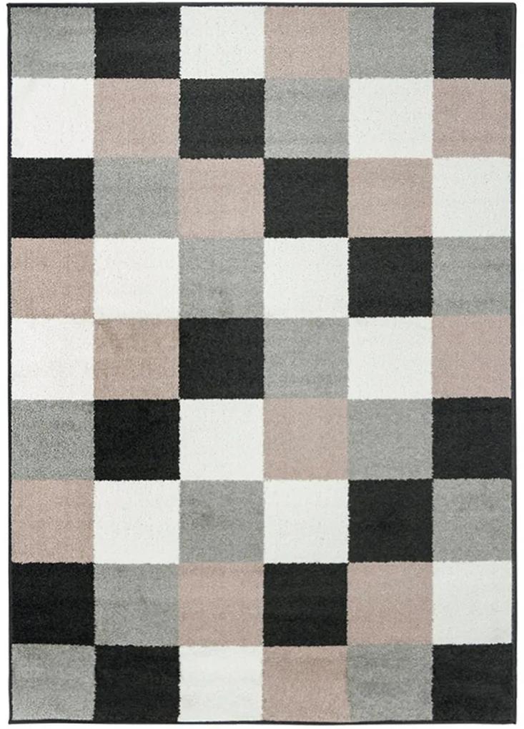Koberce Breno Kusový koberec LOTTO 923/HR5X, ružová, viacfarebná,160 x 235 cm