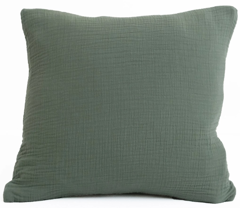 Mušelínová obliečka na vankúš 40 × 40 cm - Alexia olivová