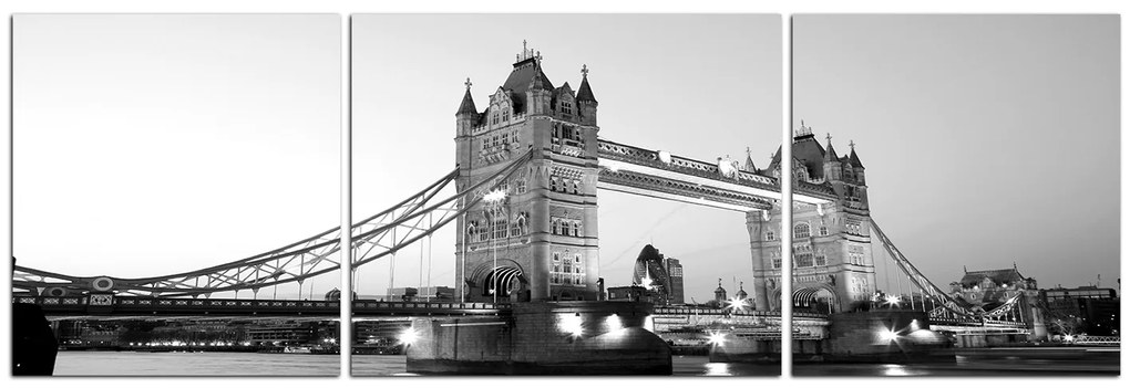 Obraz na plátne - Tower Bridge - panoráma 530ČC (150x50 cm)