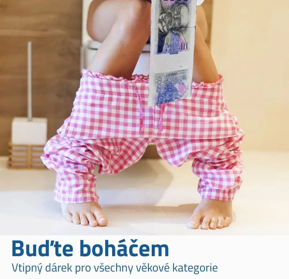 Zaparkorun Toaletný papier s motívom päťtisícovky