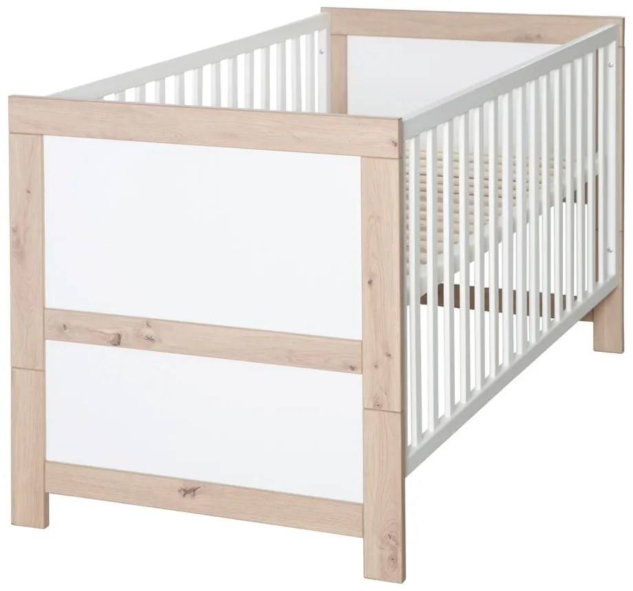 Postieľka v bielo-prírodnej farbe 70x140 cm Malo – Roba