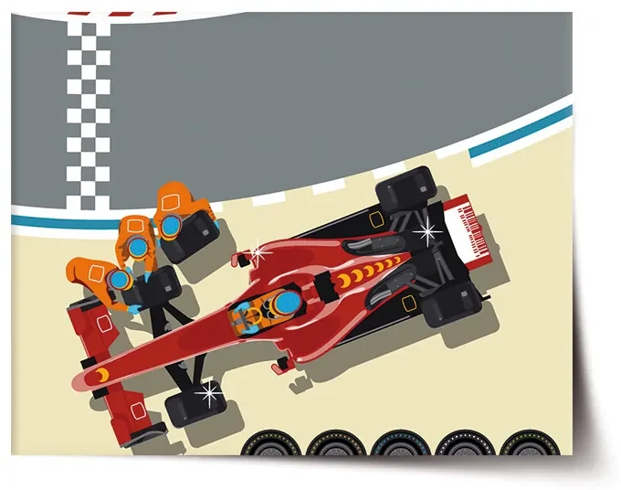 Sablio Plagát Formula - 90x60 cm