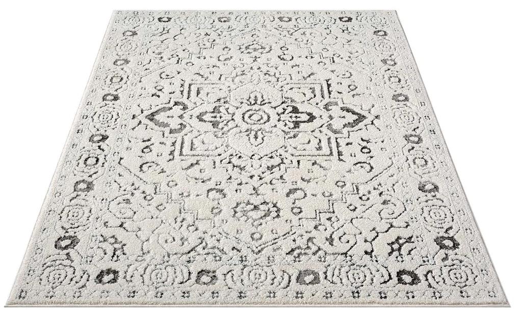 Dekorstudio Moderný koberec LOUNGE 0638 - sivý Rozmer koberca: 80x150cm