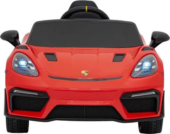 Elektrické autíčko Porsche Spyder RS 718 MP4 červené