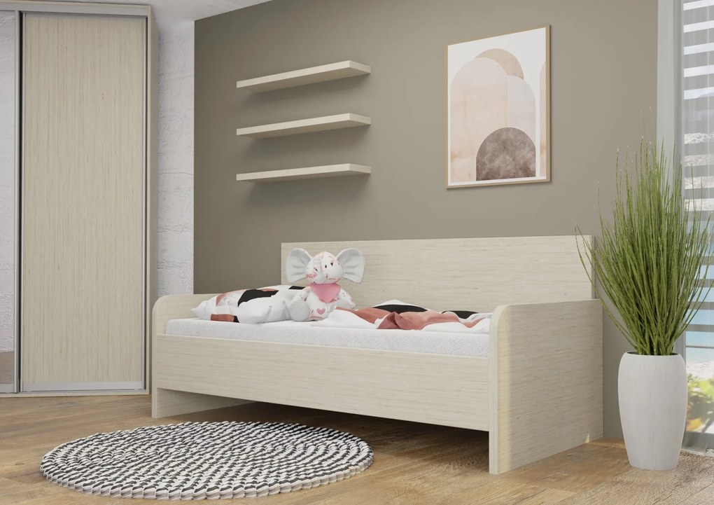 Wood Service Jednolôžko Žanetka R bez úložného priestoru 80 x 200