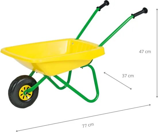 Plastový fúrik Rolly Toys 270873 žltý