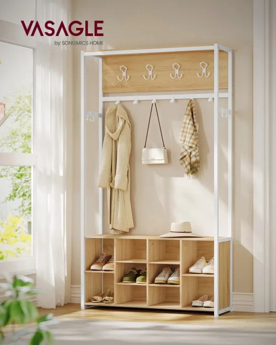 Vešiak na kabáty s botníkom HSR432YA01