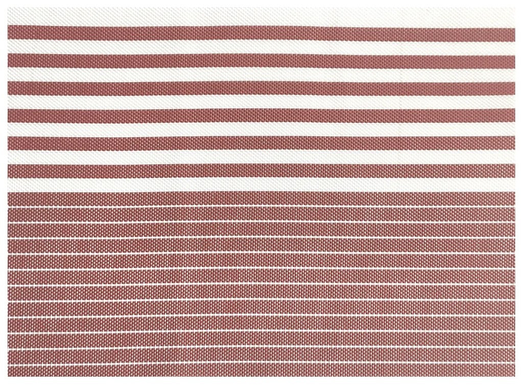 Prestieranie Stripe hnedá, 30 x 45 cm, sada 4 ks