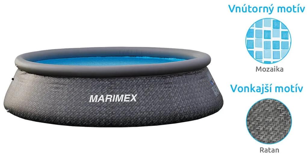 Marimex | Bazén Marimex Tampa 3,66x0,91 m bez príslušenstva - motív RATAN | 10340218