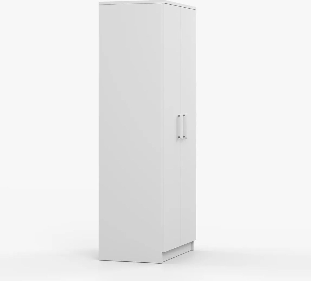 Šatníková skriňa SMYK 80 - biela (viac variant)