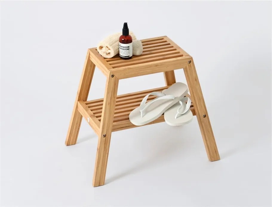 Bambusová stolička Wireworks Slatted Stool