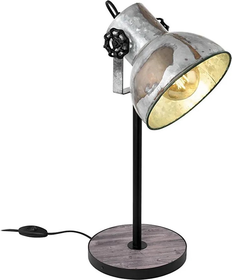 Eglo 79365 - Stolná lampa BARNSTAPLE 1xE27/40W/230V