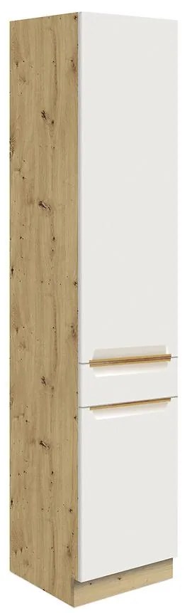 Skrinka do kuchyne Glamour19d White