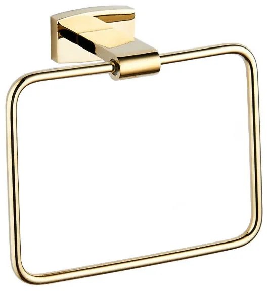 Mexen príslušenstvo, ZOJA držiak na uteráky - Ring, zlatá, 7019132-50
