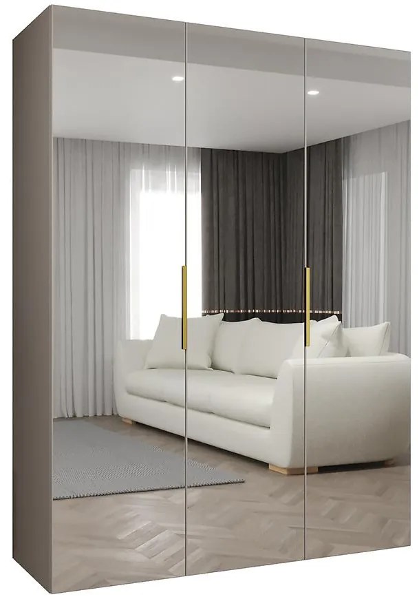 Skriňa Marbella III 150 kašmír/zlatá