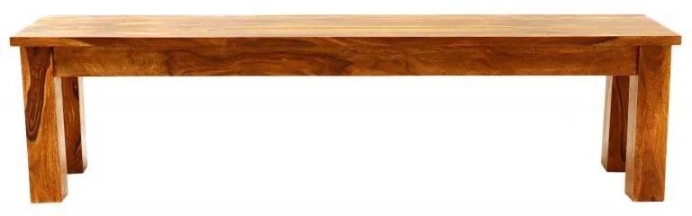 Lavica Rami 175x40 indický masív palisander Natural