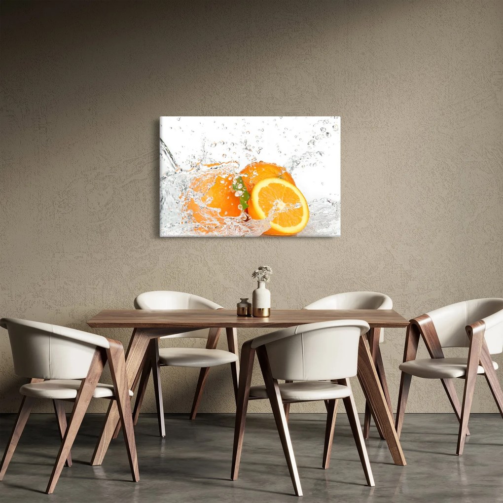 Obraz - Šťavnaté pomaranče (90x60 cm)