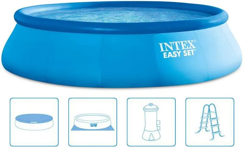 Bazén Intex Easy Set 4,57 x 1,07 m kompletset s filtráciou