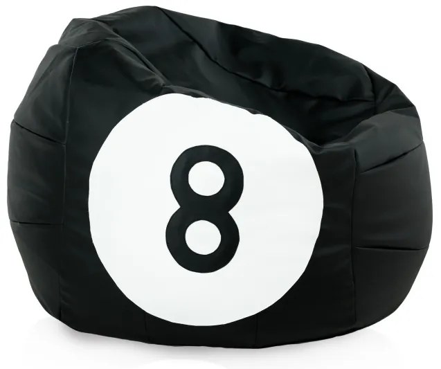 Sedací vak biliard 8 ekokoža