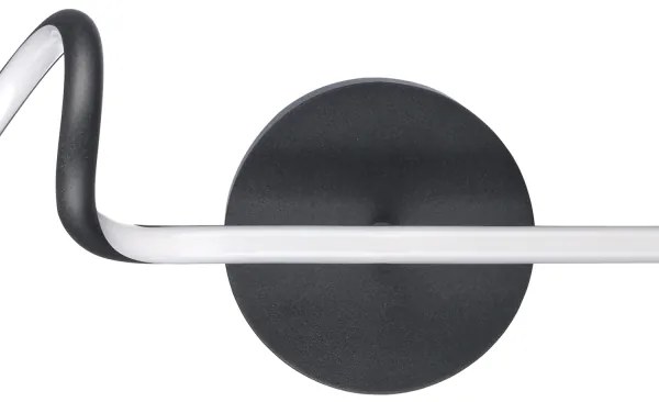 ONLI - LED Nástenné svietidlo TWIST LED/6W/230V 4000K čierna