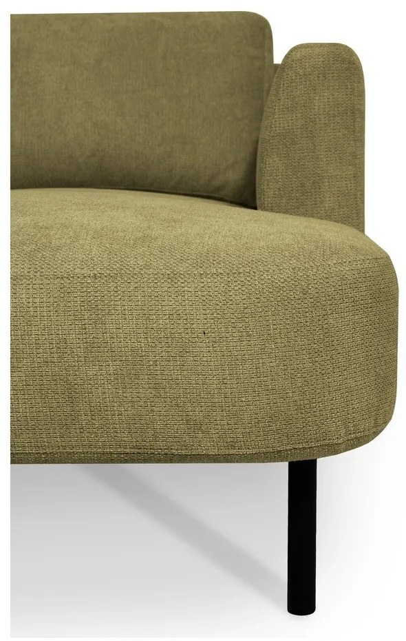 Rohová pohovka v horčicovej farbe (ľavý roh/do "U") Hero – Scandic