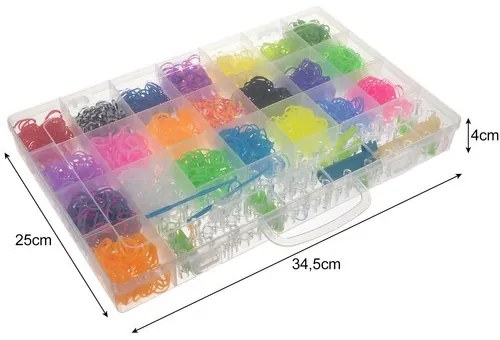 Kruzzel Gumičky na výrobu náramků DIY 18082