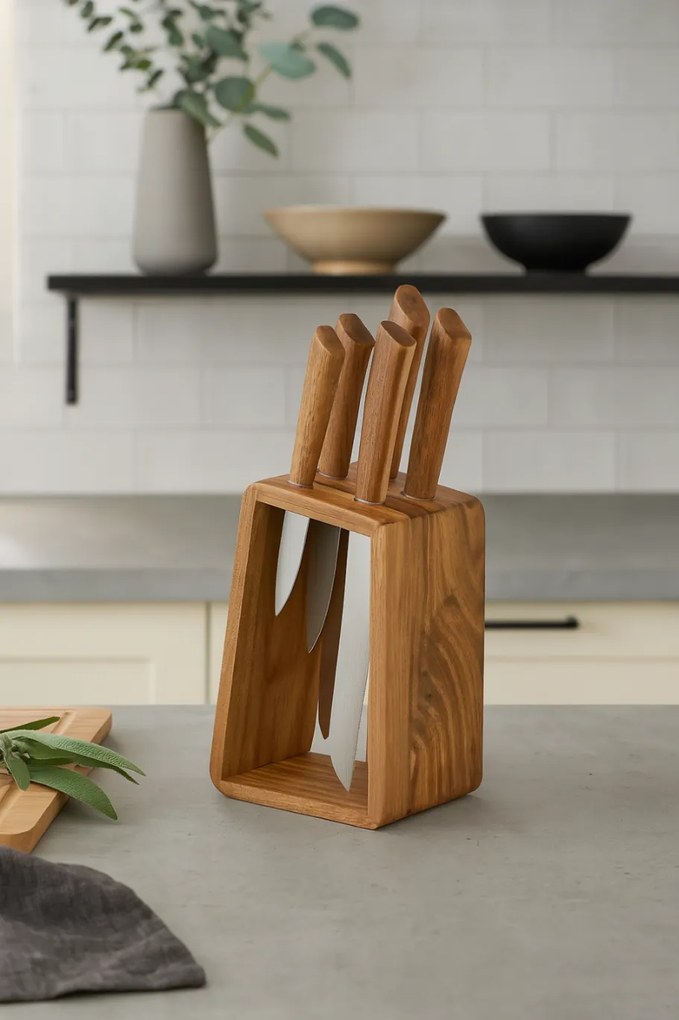 Nôž so stojanom Dove sada 5ks