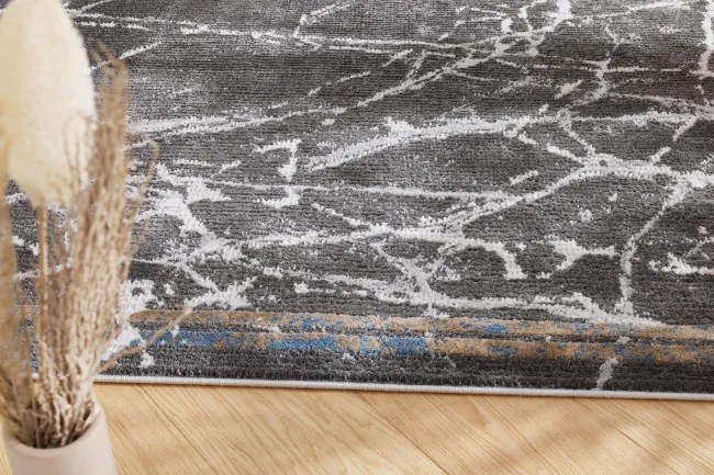 Koberec Arte Piran Marble sivý / čierny