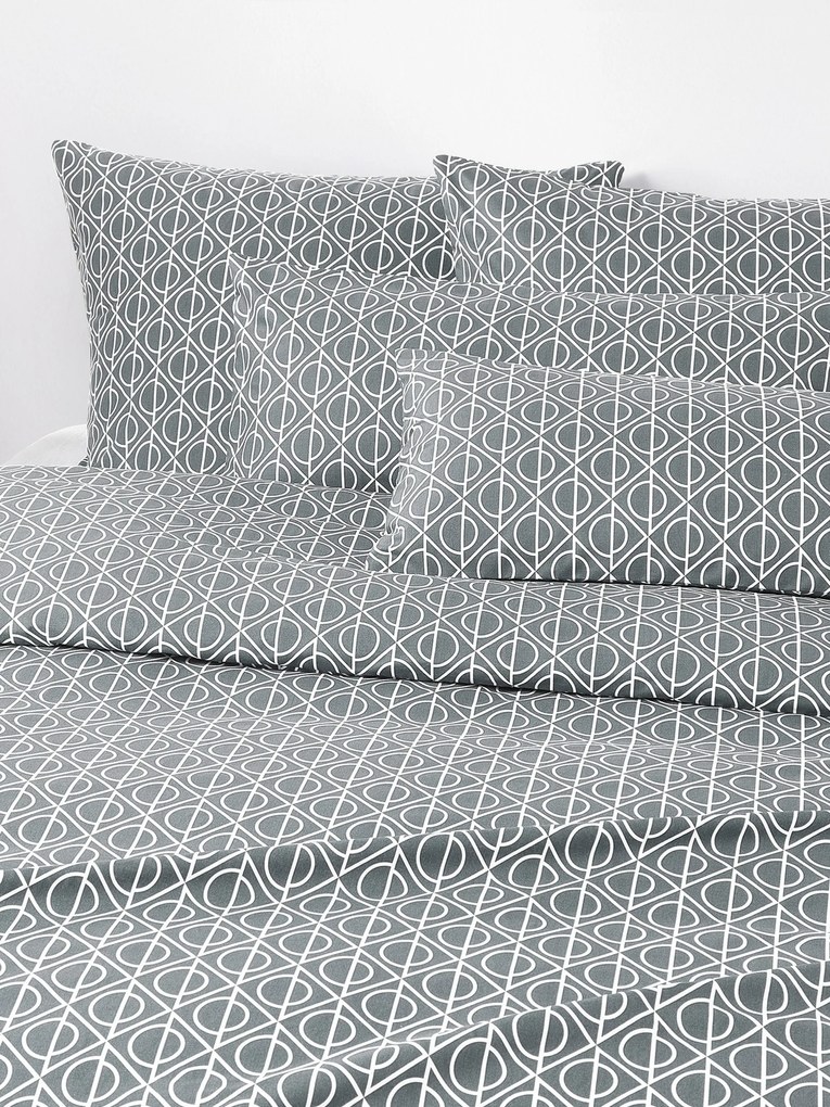 Obliečka na paplón's geometrickou potlačou Jella