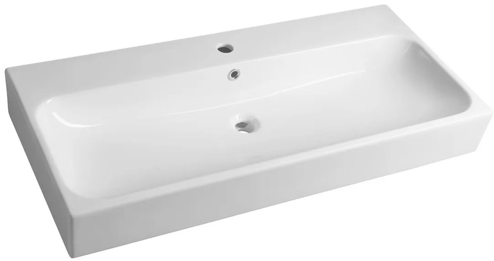 Sapho Sapho, TORIDI keramické umývadlo 100,5x46 cm, biela, TU0221