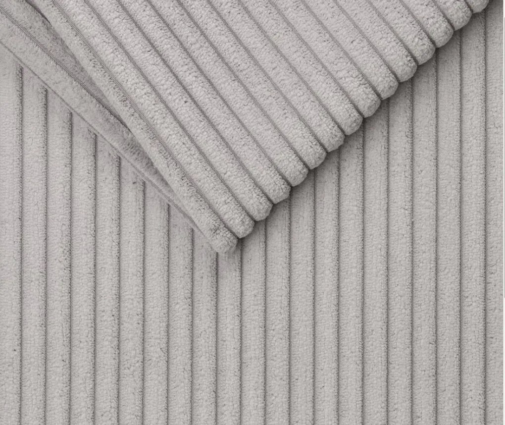 Posteľ Hilton 180x200 cm, svelo šedá látka