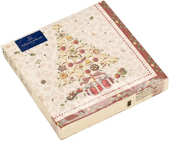 Villeroy & Boch Winter Specials obrúsky vianočný stromček L, 33 x 33 cm