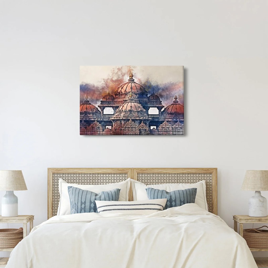 Obraz - Akshardham, Nové Dílií, India (90x60 cm)