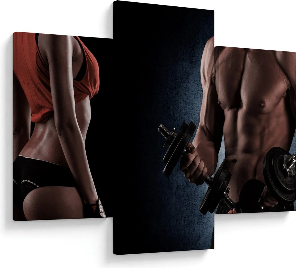 Obraz - Fitness (90x60 cm)