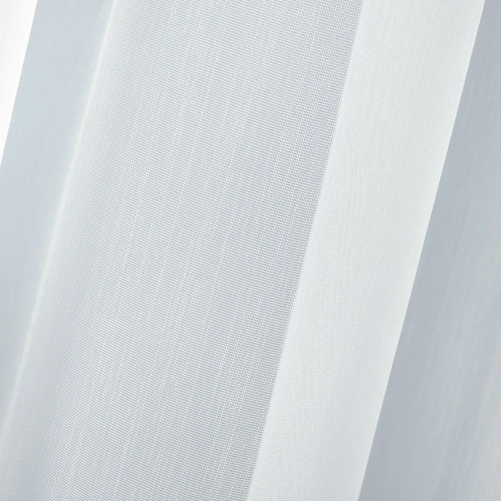 Svetlo smotanová záclona s perleťovo vytkávanou bordúrou zámocký vzor do oblúčka ZAC-026 výška 300 cm Iba metráž