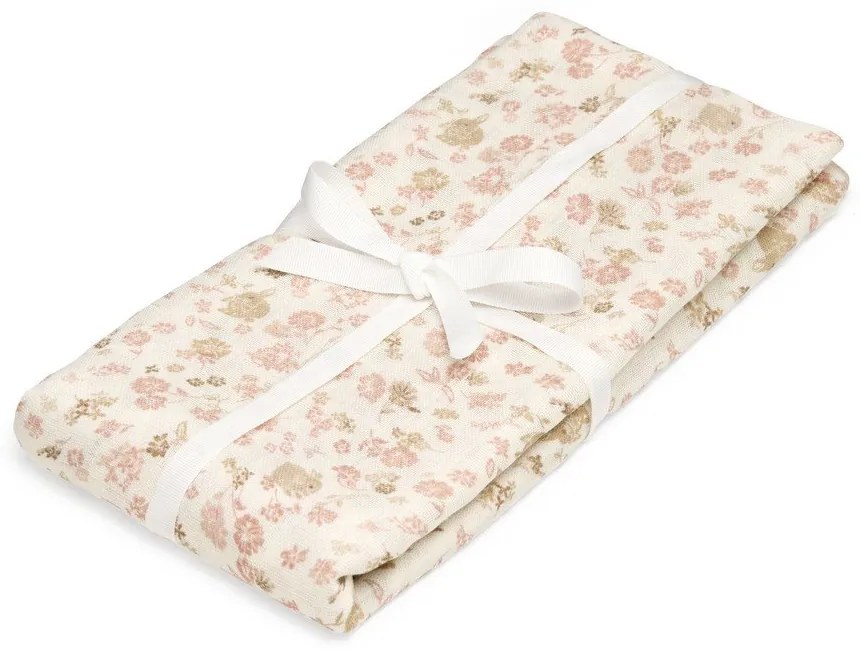 Béžová plienka z Bio bavlny 120x120 cm Augusta – Cam Cam Copenhagen