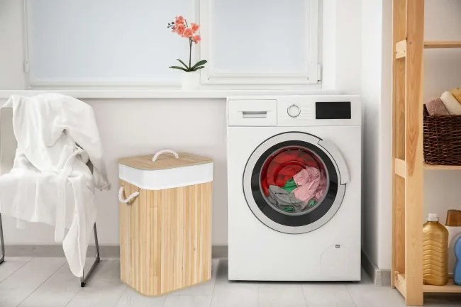 Kôš na bielizeň 1 priehradkový, bambusový