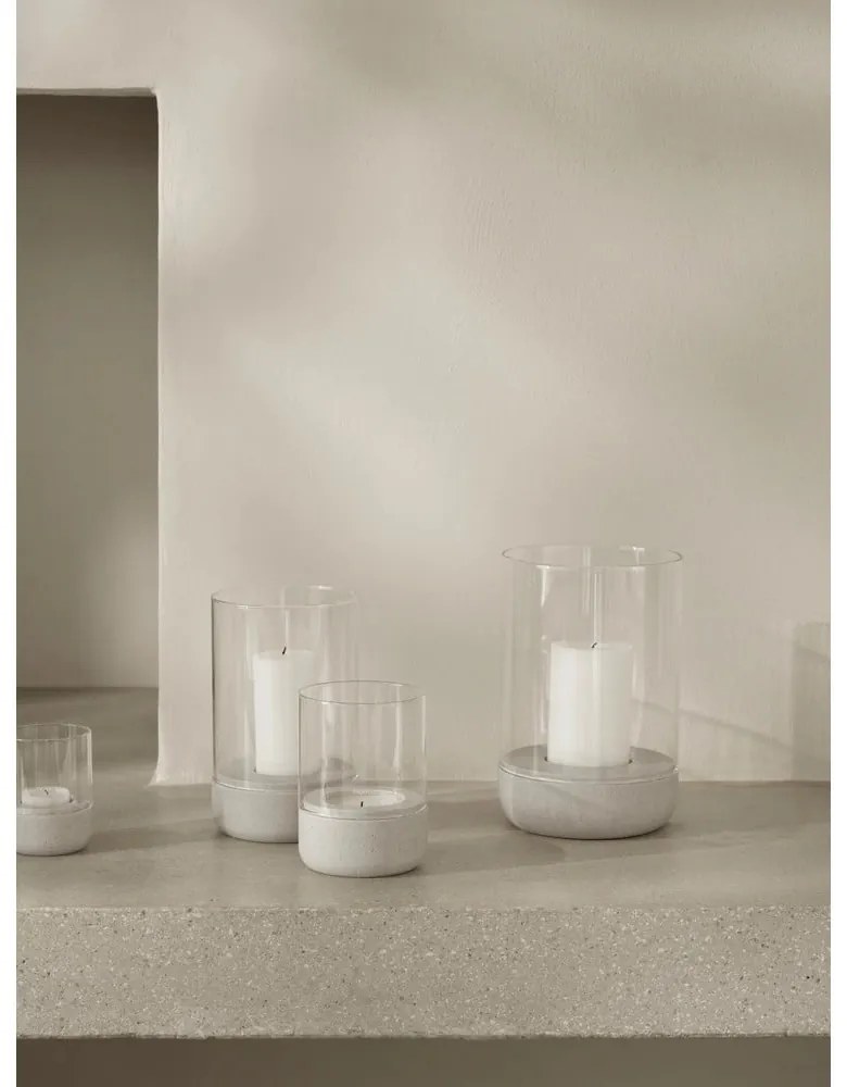 Sklenený lampáš (výška 20 cm) Calma – Blomus