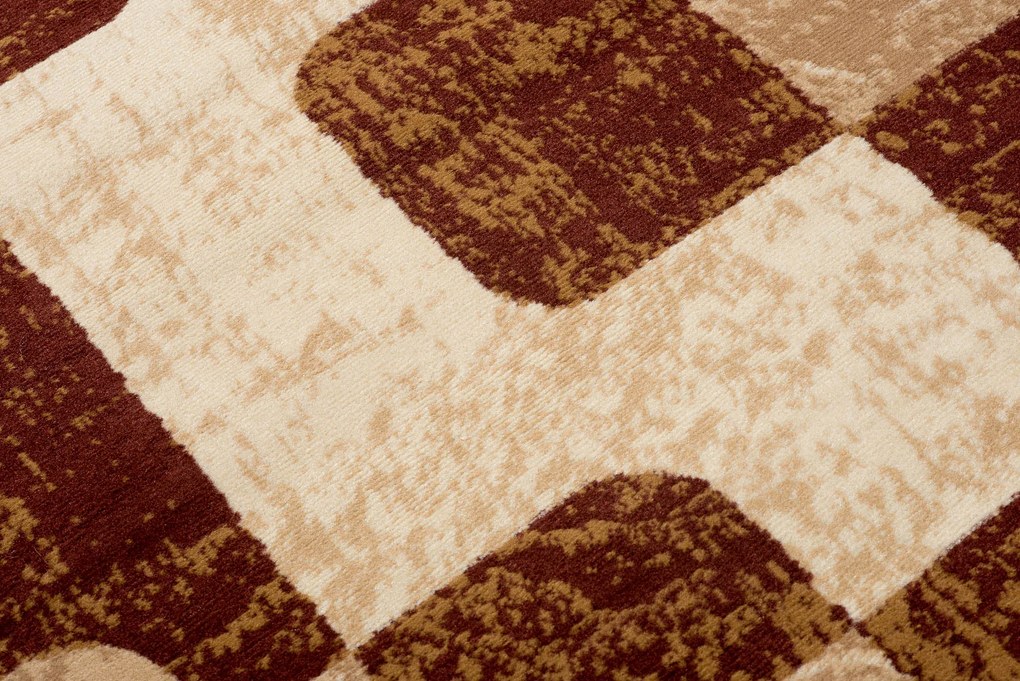 TA Koberec D322A BROWN CHEAP PP BGX Hnedý Obdĺžnikový