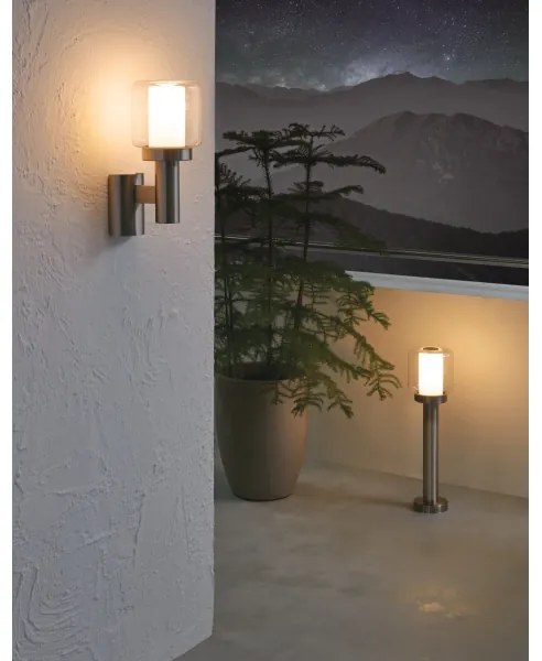 Eglo 95016 - Vonkajšie nástenné svietidlo POLIENTO 1xE27/40W