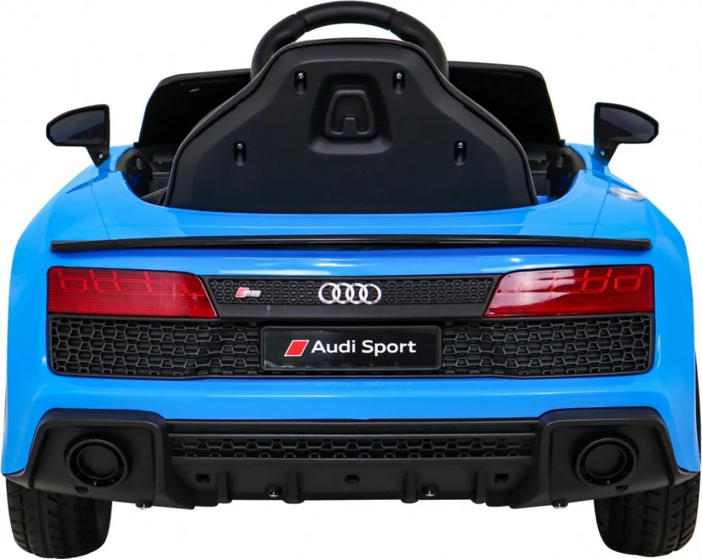Ramiz Elektrické autíčko Audi R8 Lift modré + diaľkové ovládanie + EVA kolesá + MP3 + LED