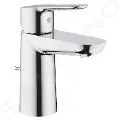 Grohe BauEdge - Umývadlová batéria s výpusťou, chróm 23356000