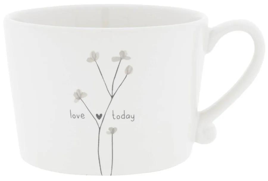 Cup White/ Love Today 10x8x7cm
