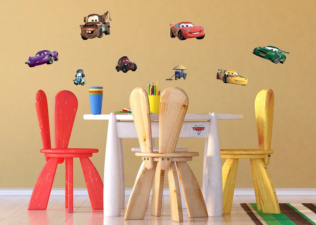 Detská samolepka DISNEY AUTA 3 65x85 cm