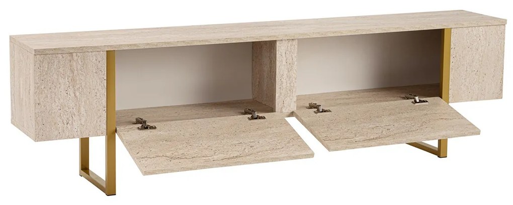 TV stolík Serenity Travertín
