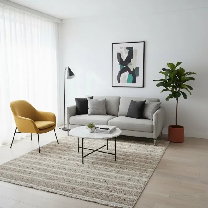 DC Koberec Milano 026 vison béžová Rozmer: 120×170 cm