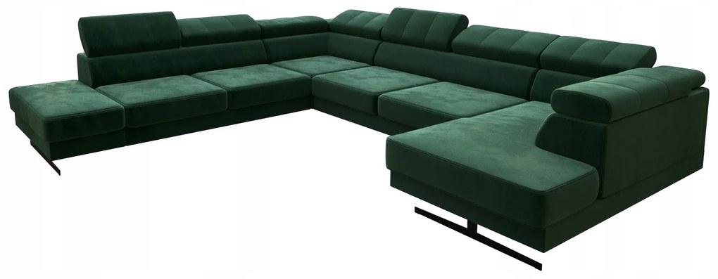 Meble Górecki Rohová sedačka do obývačky Emporio Max II Glamour Górecki